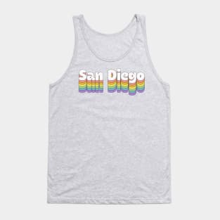 San Diego // Retro Typography Design Tank Top